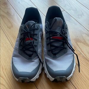 Loewe x On Running Gray and Black Performance Athletic Shoes